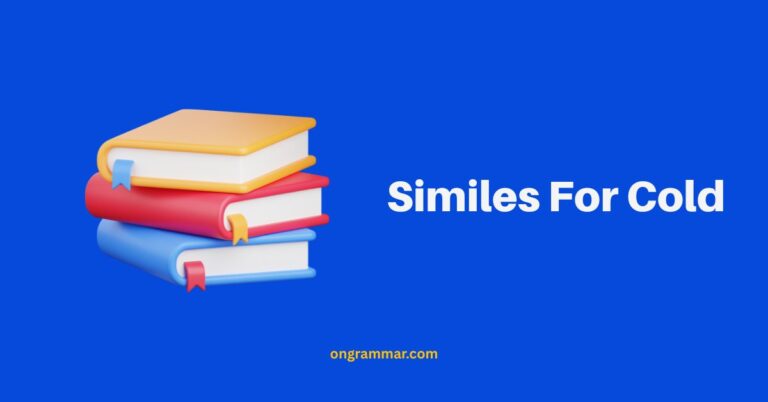 Similes For Cold
